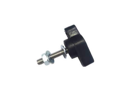 Крепежный винт барашек M4x20 с гайкой и шайбами