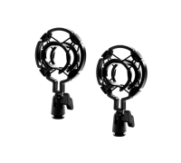 Держатель для микрофона паук P1 пластиковый противоударный с резьбой крепления 3/8, 2 шт