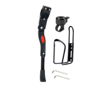 Велонабор VS-FPZ из флягодержателя, подножки и звонка для велосипеда