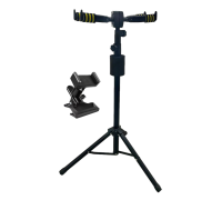 Набор PCHDT-02: подставка для 2 гитар напольная с автозахватом и держатель для телефона на гитару