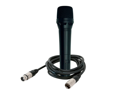 Динамический микрофон RVM с кабелем 3 м, разъем XLR (M) - XLR (F)