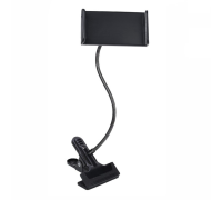 Гибкий держатель GD для телефона или планшета размером до 25 см на прищепке PR1