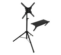 Стойка DN04-502BN-P2 напольная для телевизоров диагональю 26-55" с навесной полкой PTV-2