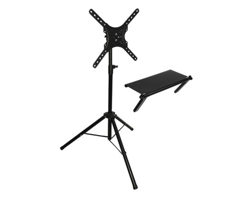 Стойка DN04-502BN-P2 напольная для телевизоров диагональю 26-55" с навесной полкой PTV-2