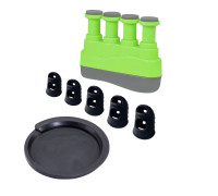 Набор NG-SNES для игры на гитаре: сурдина, напальчники черные и эспандер зеленый