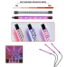 Фитолампа светодиодная для растений, 3 панели, с регулируемым зажимом и настольной подставкой