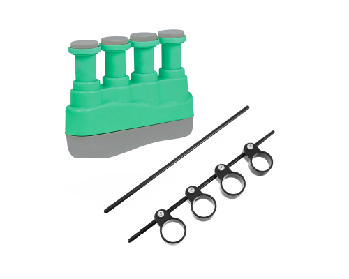 Набор NG-ESR2 для тренировки пальцев гитариста, эспандер темно-зеленый и расширитель