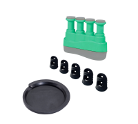 Набор NG-SNES2 для игры на гитаре: сурдина, напальчники черные и эспандер темно-зеленый