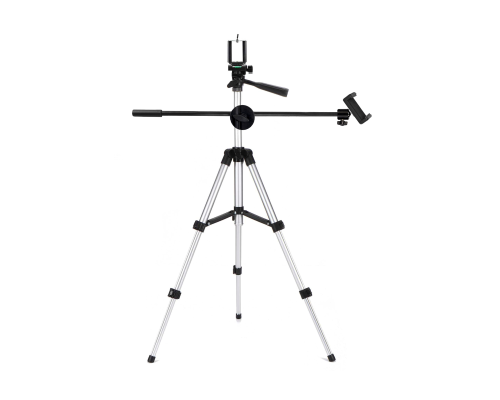 Штатив Tripod 3110-ES35-2DT для горизонтальной съемки с 2 держателями смартфона