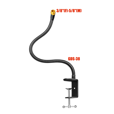 Гибкий держатель GDS-58 для микрофона со струбциной, резьба 5/8