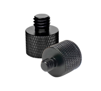 Переходники с внутренней резьбой 1/4 на M8 и М6, цвет черный