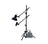 Светильник напольный LMB-JB263-85 торшер с держателем для телефона и крючком для противовеса на основании