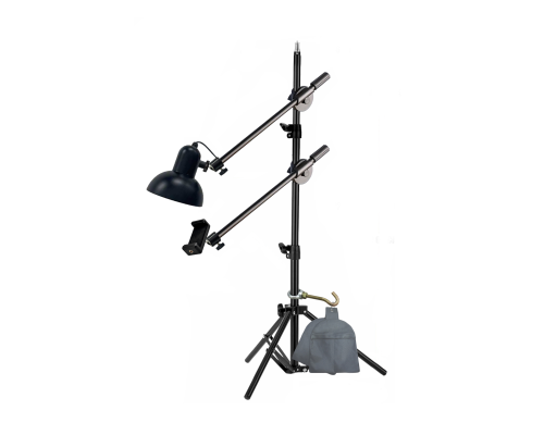 Светильник напольный LMB-JB263-85 торшер с держателем для телефона и крючком для противовеса на основании