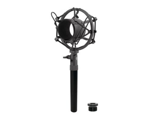 Металлический держатель паук PM-5/8-U для микрофона противоударный с удлинителем крепления