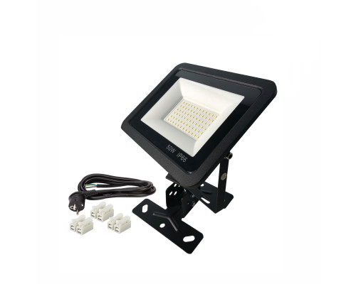 Светодиодный прожектор 50 Вт на потолочном креплении FK-Pr2 с кабелем 5 метров и клеммами