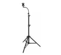 Быстросъемный гибкий держатель микрофона металл паук на напольной стойке LS