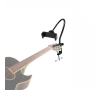 Гибкий держатель телефона GDTS-B-G на гитару, черный