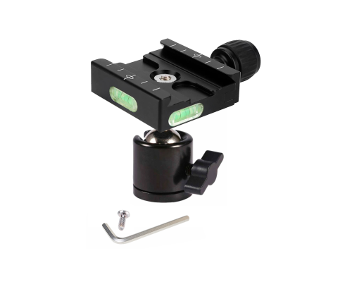 Штативная площадка QR-50-SH с уровнем на шарнире