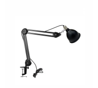 Светильник настольный PTSVAL-1, металлический черный с лампочкой, освещение для дома