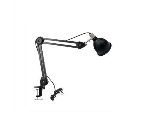 Светильник настольный PTSVAL-1, металлический черный с лампочкой, освещение для дома