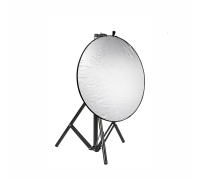 Отражатель для фото и видео, светоотражатель 5в1, 58 см, с зажимом держателем на штативе JBH
