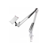 Держатель DP18G-NBS-W для планшета до 18 см на пантографе с гибким креплением, белый