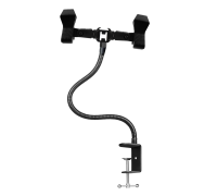 Подставка GDS-38-2P для фитолампы с гибким креплением и прищепками