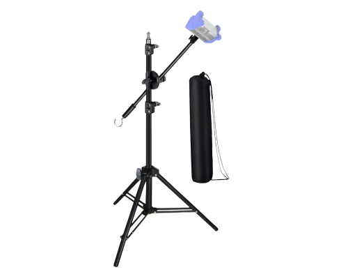 Штатив усиленный LS-63K-AD20B с держателем для малярной лампы, крючком для противовеса и сумкой для переноски