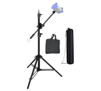 Штатив усиленный LS-63K-AD20BB с держателем для малярной лампы, крючком для противовеса и сумками для переноски