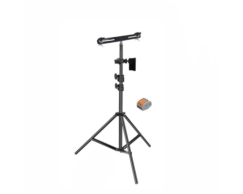 Штатив JBH-PRJ-PL2V для 2 прожекторов общим весом до 2 кг с клеммами на 3 контакта в распределительной коробке