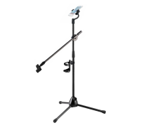 Штатив журавль Pro-21-P стойка для микрофона с держателем для телефона и подстаканником