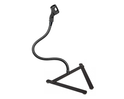 Гибкий настольный кронштейн GDS-38-EC для микрофона, держатель "бочонок"