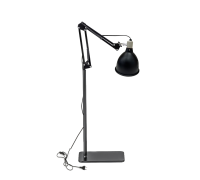 Светильник LST215-NS-02B напольный черный торшер в стиле лофт