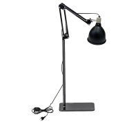 Светильник LST215D-NS-02B напольный черный торшер в стиле лофт