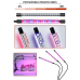 Фитолампы на 3 панели для растений на напольной подставке LS-EC