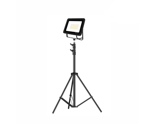 Прожектор светодиодный 50 Вт на штативе строительном BHS-PRJ