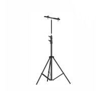 Штатив BHSPRJ-PL2V-U310 с металл планкой для 2 строительных прожекторов и удлинителем, высота до 3.1м