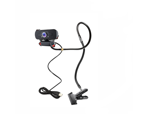 Веб-камера Full HD 1080P WEB-ZK со встроенным микрофоном на длинном гибком креплении PR1-2GDS-P10