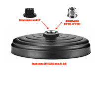 Подставка ZM-02L14in для держателя мобильного устройства, внутренняя резьба 1/4