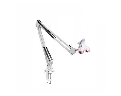 Подставка для фитолампы на белом пантографе NBWS-P