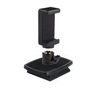 Держатель для съемки смартфоном с шарнирным креплением на штативной площадке BH-6