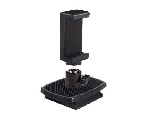 Держатель для съемки смартфоном с шарнирным креплением на штативной площадке BH-6