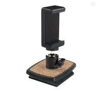 Держатель для съемки смартфоном с шарнирным креплением на штативной площадке BH-8 с пробковым деревом, 43x43 мм