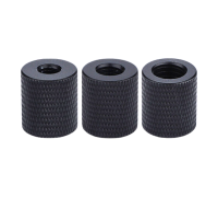 Переходники с внутренней резьбой 1/4"(F) и M6, M8, М10, цвет черный