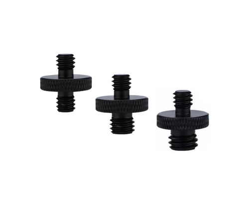 Переходники с 1/4(M) на внешнюю резьбу M6, М8, М10, чёрные