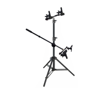 Напольная рекламная стойка LS-PL2PR1 с металл зажимами