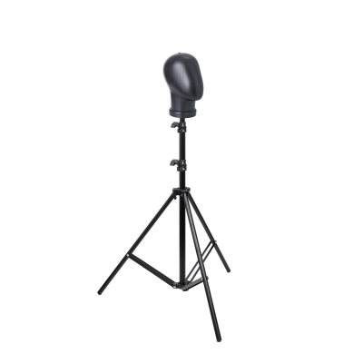 [СГП] Манекен голова на напольной стойке JBH, цвет черный