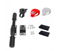 Детский руль-ручка для самоката со звонком, красным и белым фонариками