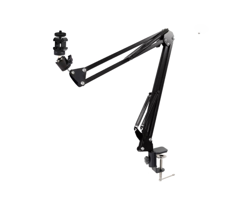 Стойка настольная для камеры NB-SHAD3-14 с 3 креплениями в паз и адаптером холодный башмак с резьбой 1/4, с одной гайкой