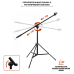 Низкий напольный штатив JBH-U-63K для съемки, резьба 1/4